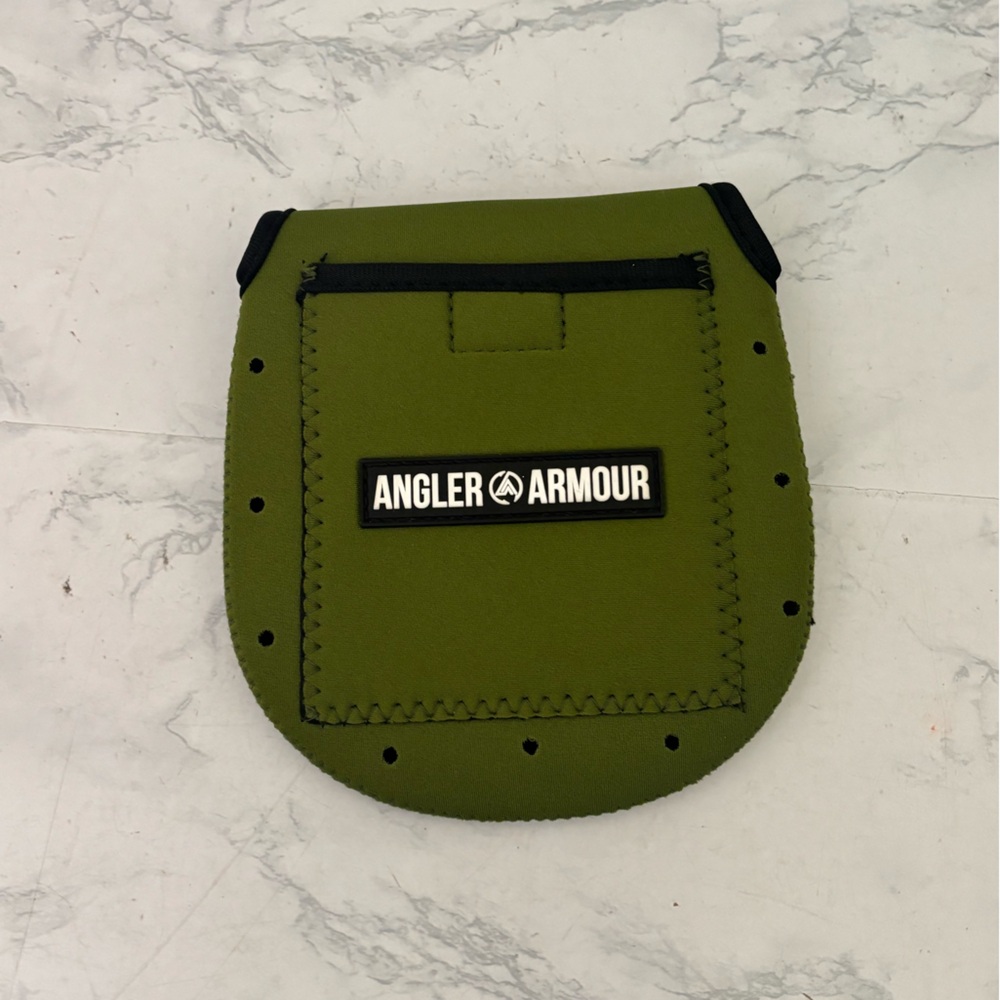 Tactical Anglers Assault Pouch Bag Green Color Hook And Eye 6x5 Bag Foam - Picture 2 of 5